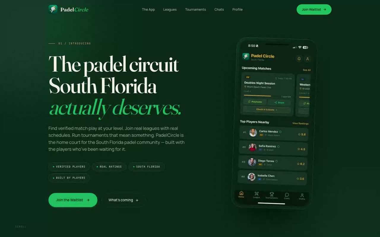 Padel Circle, Community app